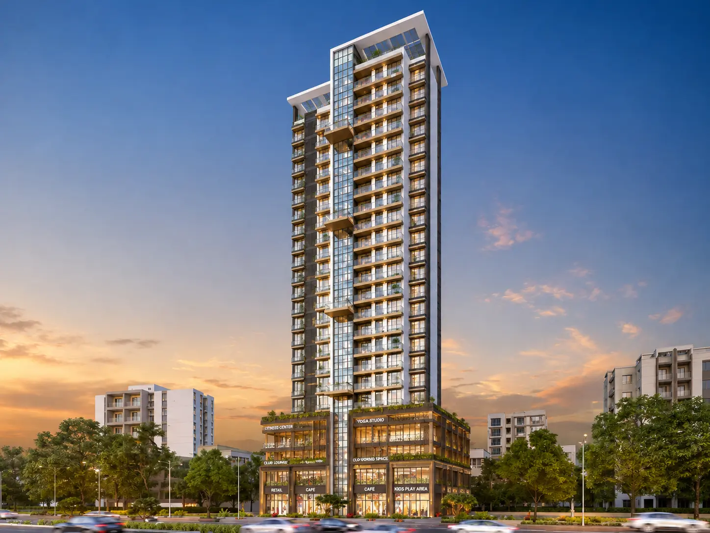 Sun View Heights Vashi – amenities